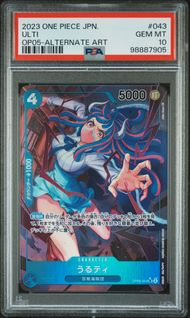 Singles Graded - 2023 ONE PIECE JAPANESE AWAKENING OF THE NEW ERA 043 ULTI ALTERNATE ART