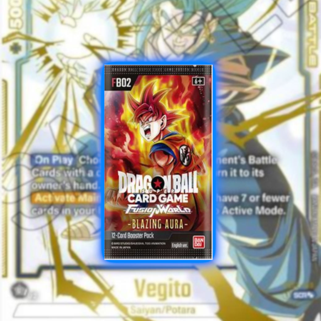 Live Break - Dragon Ball Super: Fusion World Blazing Aura (Sleeved Booster)!