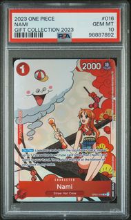 Singles Graded - 2023 ONE PIECE GIFT COLLECTION 2023 016 NAMI