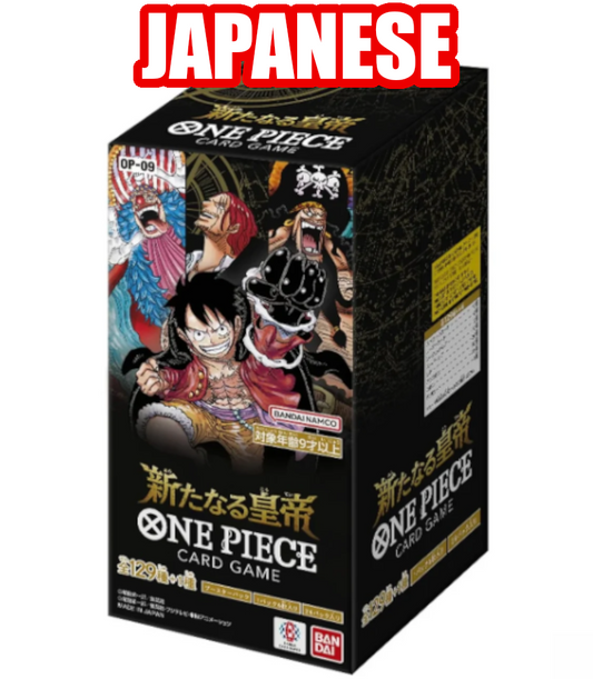 JPN Booster Box Live Break - One Piece 09 - The New Emperor!