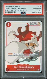 Singles Graded - 2023 ONE PIECE GIFT COLLECTION 2023 006 TONY TONY CHOPPER