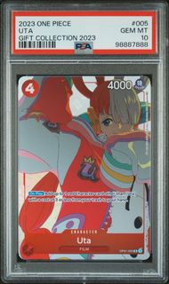 Singles Graded - 2023 ONE PIECE GIFT COLLECTION 2023 005 UTA PSA 10