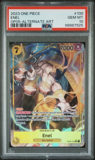 Singles Graded - 2023 ONE PIECE AWAKENING OF THE NEW ERA 100 ENEL ALTERNATE ART